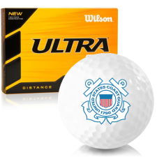 White Ultra 500 Distance US Coast Guard Golf Balls