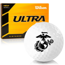 White Ultra 500 Distance US Marine Corps Golf Balls