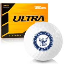 White Ultra 500 Distance US Navy Golf Balls