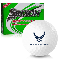 White Soft Feel 12 US Air Force Golf Balls