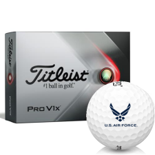 White Pro V1x US Air Force Golf Balls