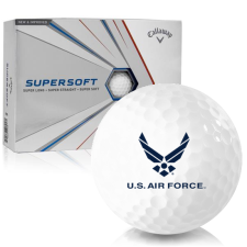 White Supersoft US Air Force Golf Balls