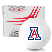 White HEX Diablo Arizona Wildcats Golf Balls