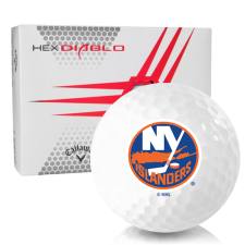 White HEX Diablo New York Islanders Golf Balls