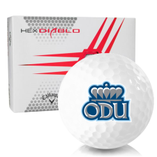 White HEX Diablo Old Dominion Monarchs Golf Balls