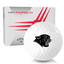 White HEX Diablo Plymouth State Panthers Golf Balls