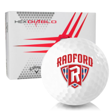 White HEX Diablo Radford Highlanders Golf Balls