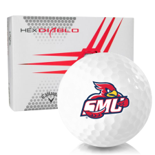 White HEX Diablo Saint Mary%27s of Minnesota Cardinals Golf Balls