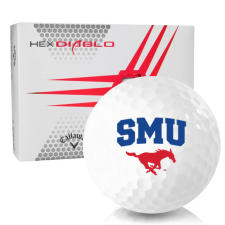 White HEX Diablo Southern Methodist Golf Balls
