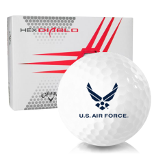 White HEX Diablo US Air Force Golf Balls