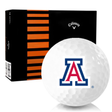 White CXR Control Arizona Wildcats Golf Balls