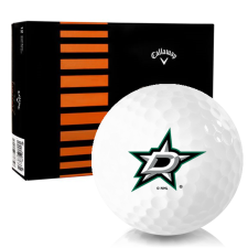 White CXR Control Dallas Stars Golf Balls