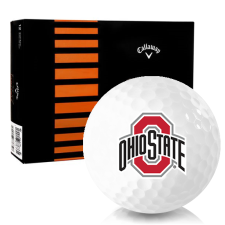 White CXR Control Ohio State Buckeyes Golf Balls