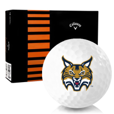 White CXR Control Quinnipiac Bobcats Golf Balls