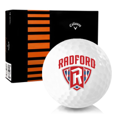 White CXR Control Radford Highlanders Golf Balls