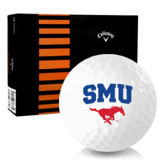 White CXR Control Southern Methodist Golf Balls