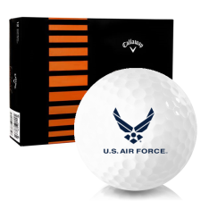 White CXR Control US Air Force Golf Balls