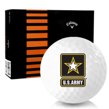 White CXR Control US Army Golf Balls