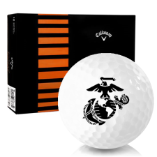White CXR Control US Marine Corps Golf Balls