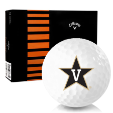White CXR Control Vanderbilt Commodores Golf Balls