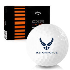 White CXR Control US Air Force Golf Balls