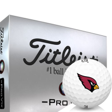 White Pro V1x Left Dash Arizona Cardinals Golf Balls