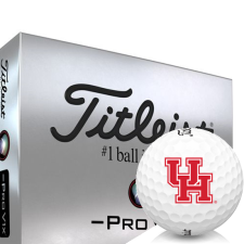 Pro V1x Left Dash Houston Cougars Golf Balls
