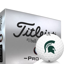 Pro V1x Left Dash Michigan State Spartans Golf Balls