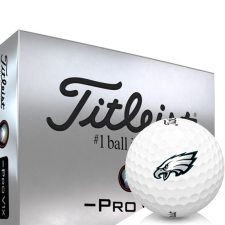 White Pro V1x Left Dash Philadelphia Eagles Golf Balls