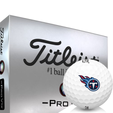 White Pro V1x Left Dash Tennessee Titans Golf Balls