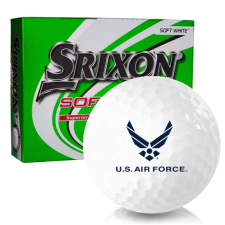 White Soft Feel 12 US Air Force Golf Balls