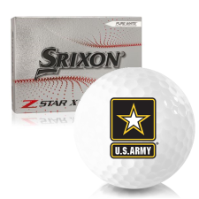White Z-Star XV 7 US Army Golf Balls