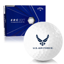 White ERC Soft Triple Track US Air Force Golf Balls