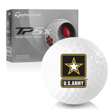 White TP5x US Army Golf Balls