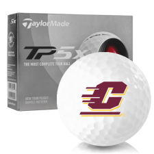 2021 TP5x Central Michigan Chippewas Golf Balls