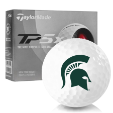 2021 TP5x Michigan State Spartans Golf Balls