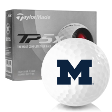 2021 TP5x Michigan Wolverines Golf Balls