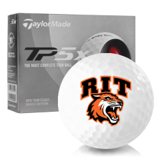 2021 TP5x RIT - Rochester Institute of Technology Tigers Golf Balls
