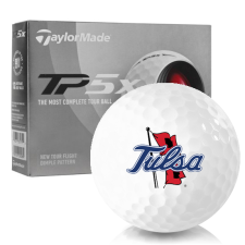 2021 TP5x Tulsa Golden Hurricane Golf Balls