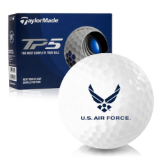White TP5 US Air Force Golf Balls