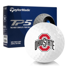 2021 TP5 Ohio State Buckeyes Golf Balls