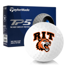2021 TP5 RIT - Rochester Institute of Technology Tigers Golf Balls
