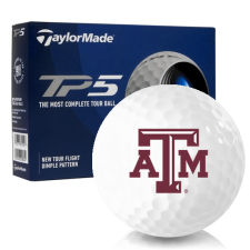 2021 TP5 Texas A&M Aggies Golf Balls
