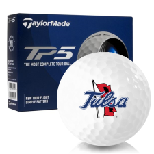 2021 TP5 Tulsa Golden Hurricane Golf Balls