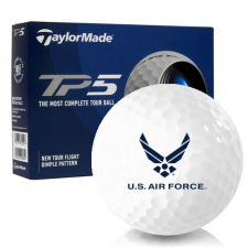 White TP5 US Air Force Golf Balls