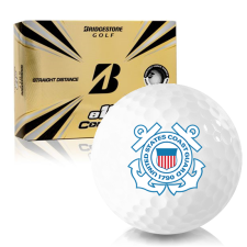 White e12 Contact US Coast Guard Golf Balls