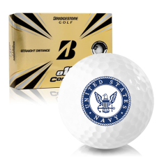 White e12 Contact US Navy Golf Balls