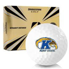 2021 White e12 Contact Kent State Golden Flashes Golf Balls