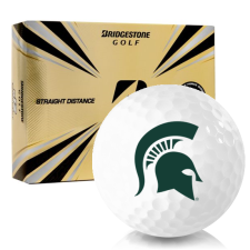 2021 White e12 Contact Michigan State Spartans Golf Balls