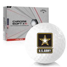 2020 Chrome Soft X LS US Army Golf Balls